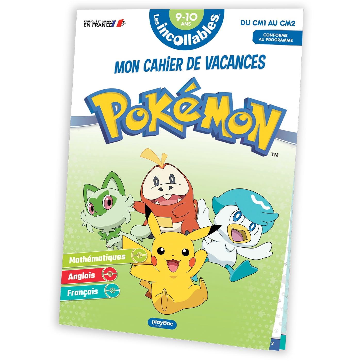Libro: Cahier de vacances Pokémon 2026 - Du CM1 au CM2