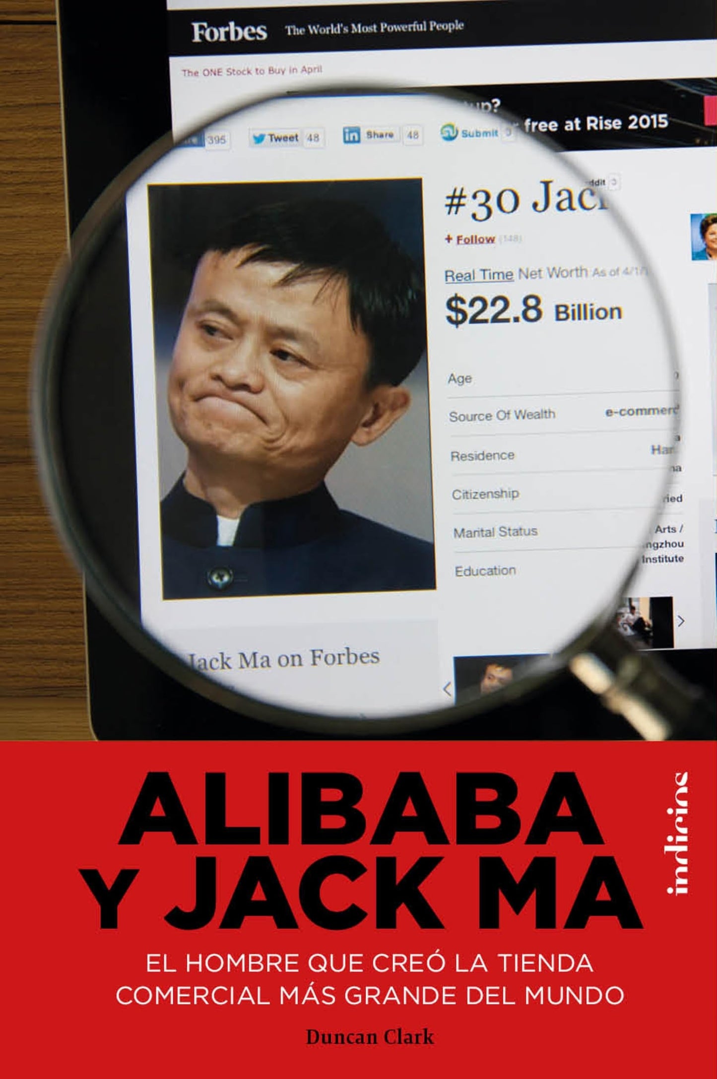Libro: Alibaba y Jack Ma: El hombre que creó la tienda online más grande del mundo (Spanish Edition)