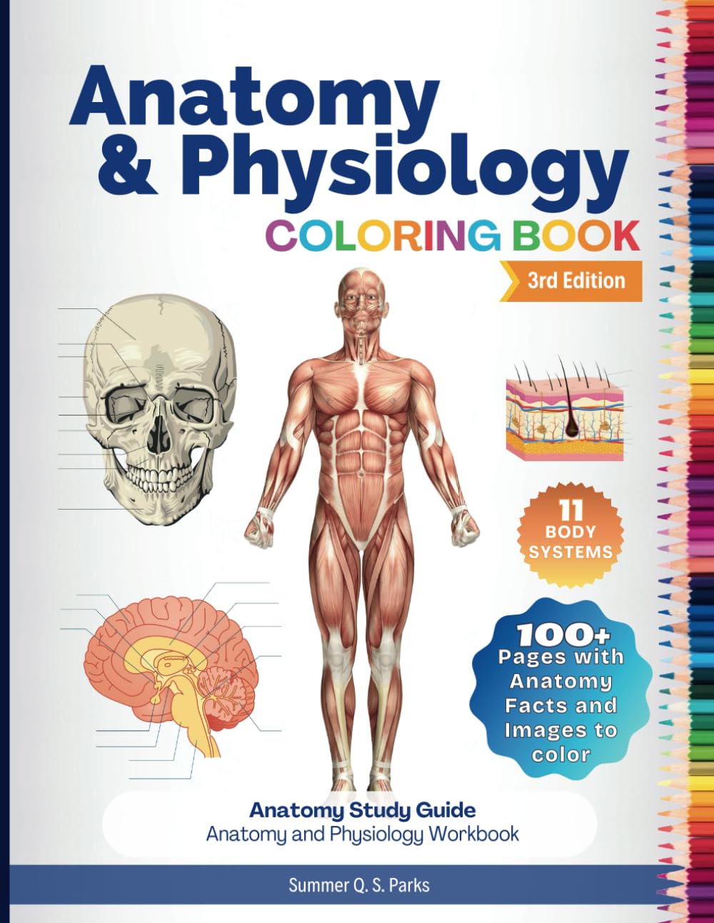 Libro: Anatomy and Physiology Coloring Book: Anatomy Study Guide. Anatomy and Physiology Workbook