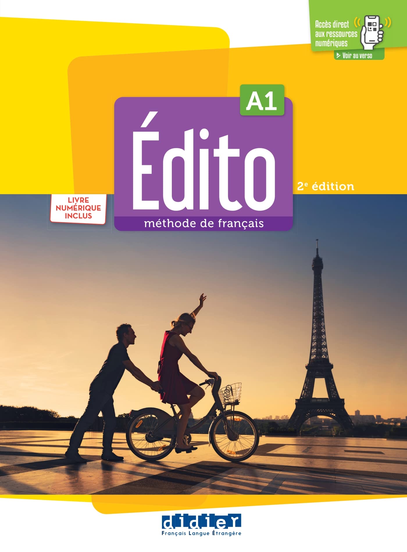 Libro: Edito. Méthode de français. Niveau A1. Livre numérique, Code numérique. Per le Scuole superiori. Con e-book. Con espansione online: Livre élève + livre numérique inclus