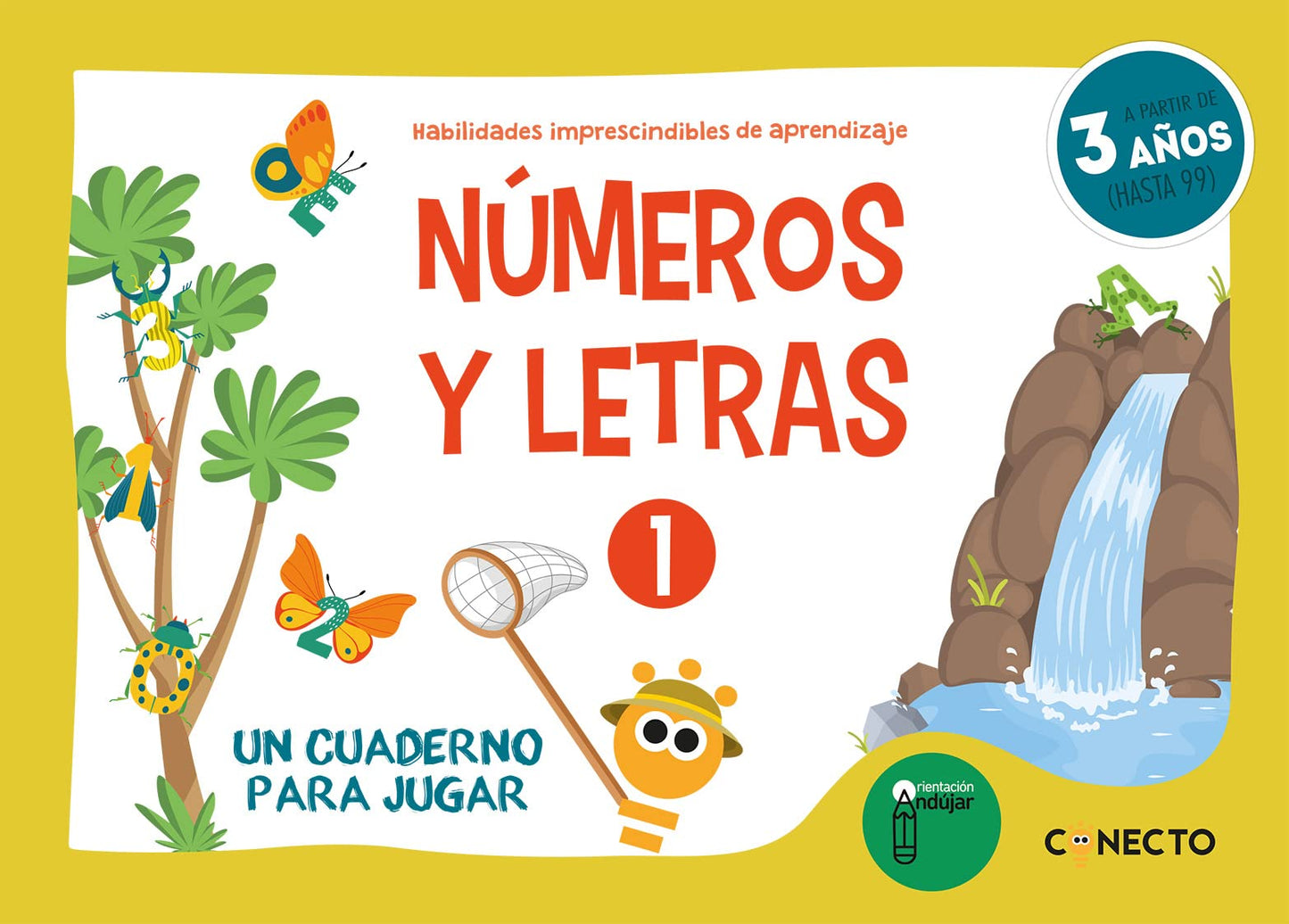 Libro: Números y letras 1. Un cuaderno para jugar (3 años)