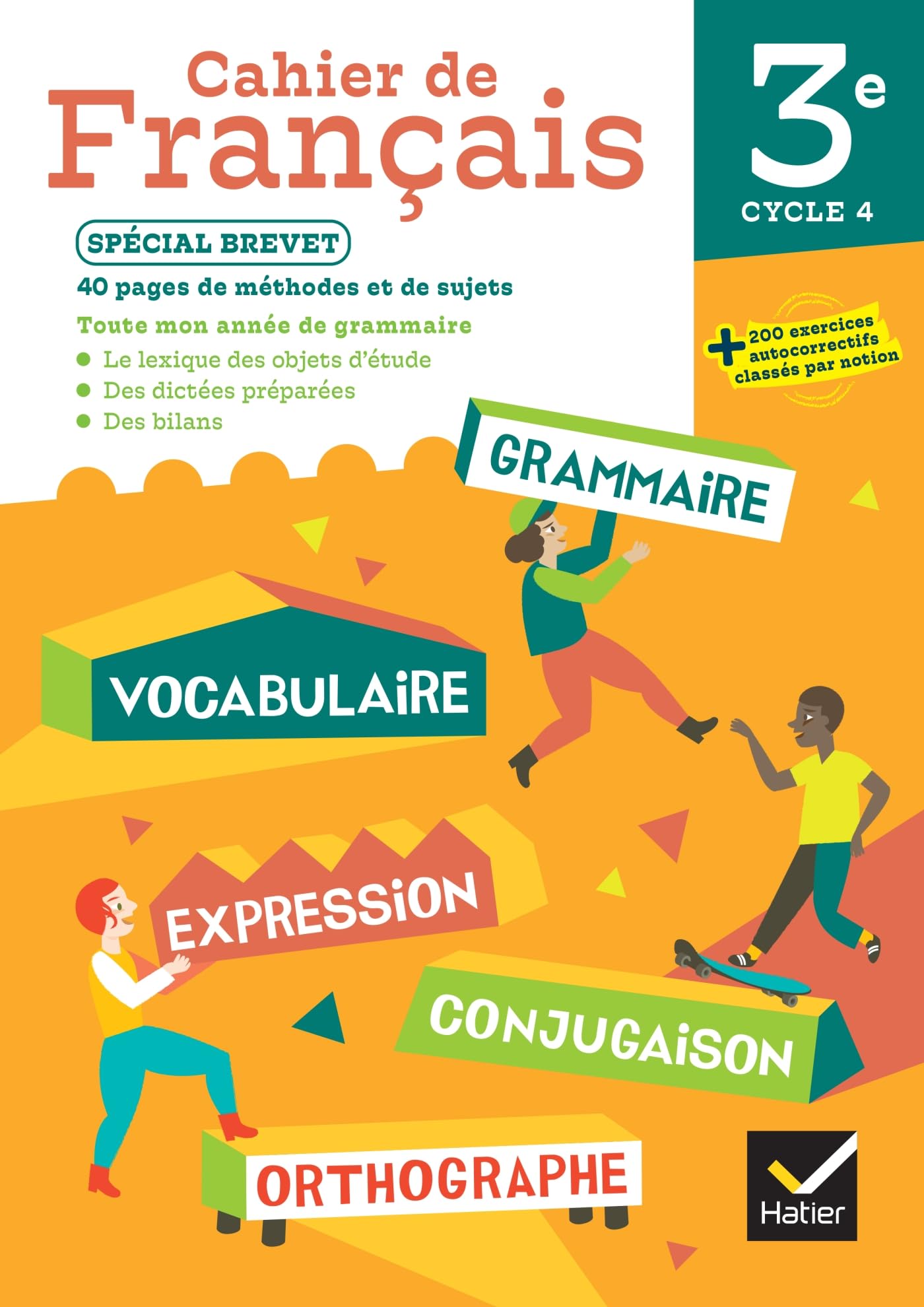 Libro: Cahier de Français 3e Ed. 2024 - Cahier élève