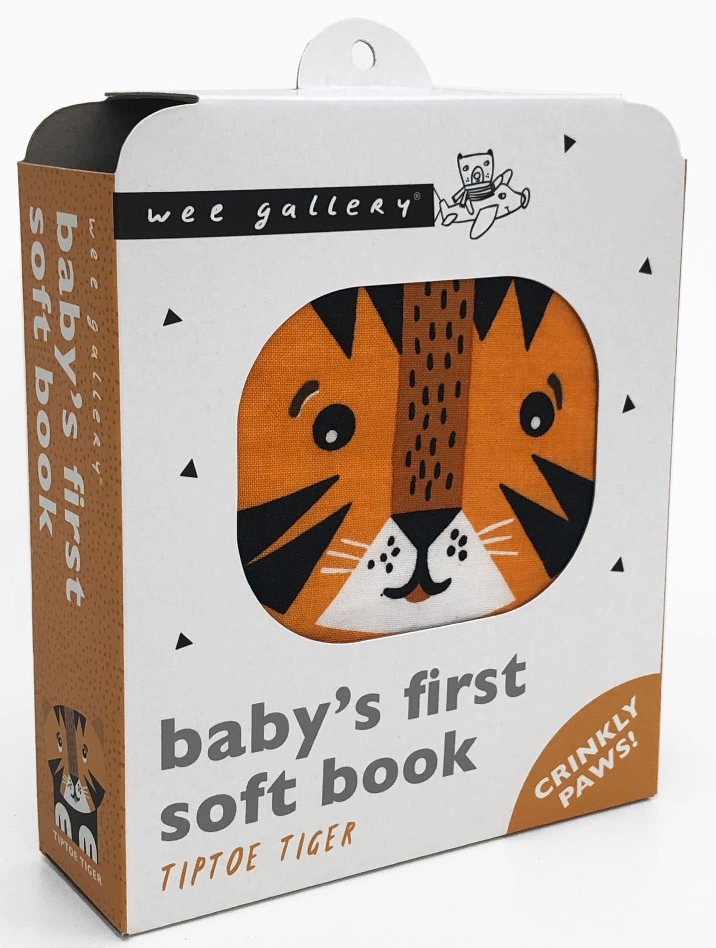 Libro: Tiptoe Tiger (2020 Edition): Baby's First Soft Book (Wee Gallery Cloth Books)