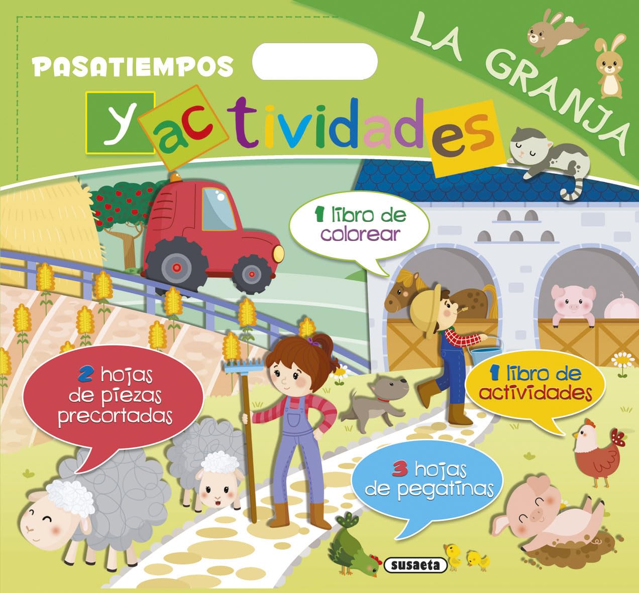 Libro: Susaeta - La granja (Pasatiempos y actividades)
