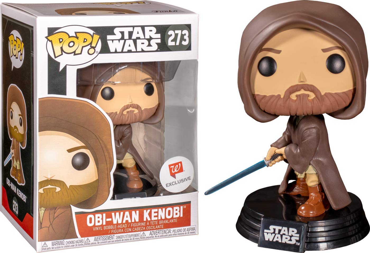 Funko Pop! Star Wars Young OBI-Wan Kenobi #273 (Hooded with Light Saber)