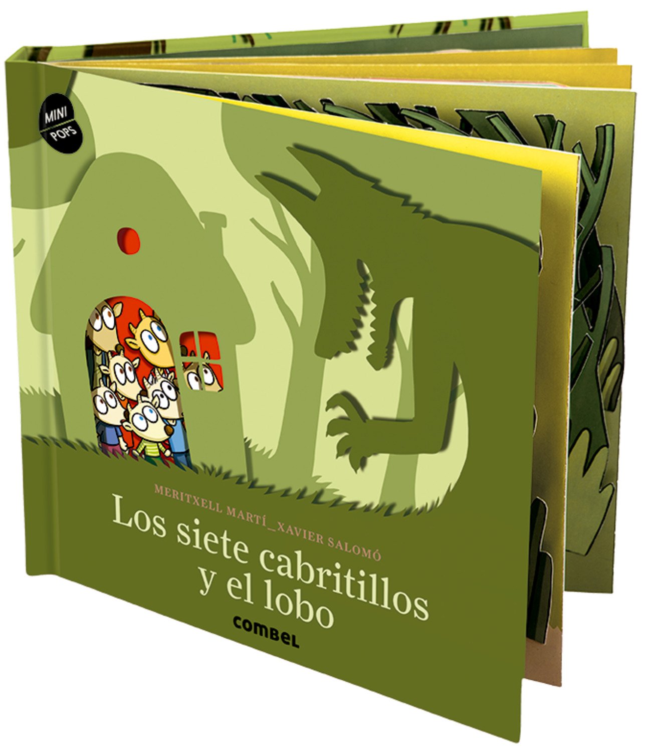 Los siete cabritillos y el lobo – Libro pop-up de cuento clásico para niños | Mini Pops con escenas desplegables en formato teatral (a partir de 3 años): 5
