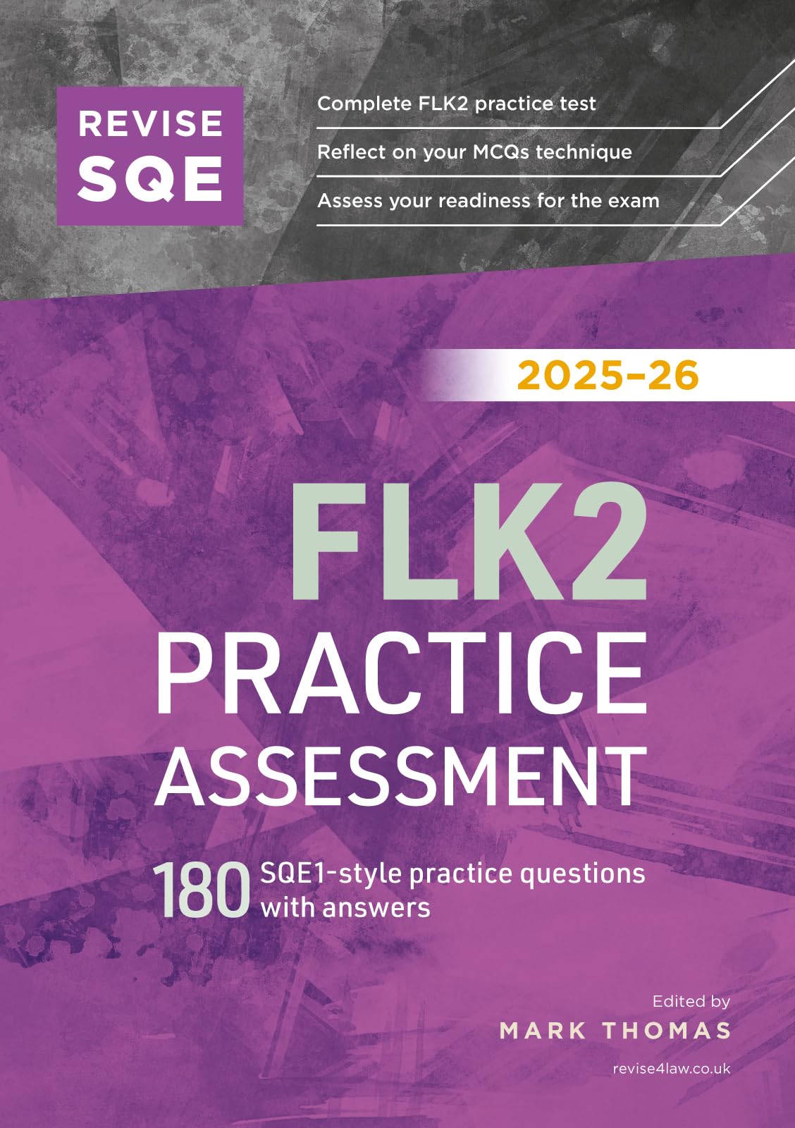 Libro: Revise SQE FLK2 Practice Assessment 2025-26: 180 SQE1-style questions with answers
