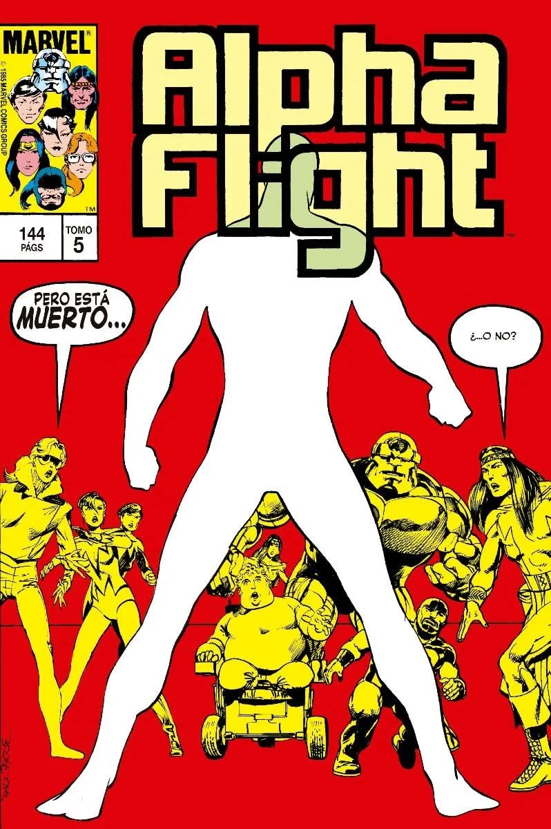 Libro: Biblioteca alpha flight n.5. 1985: alpha flight 25-29, secret wars ii 4 usa