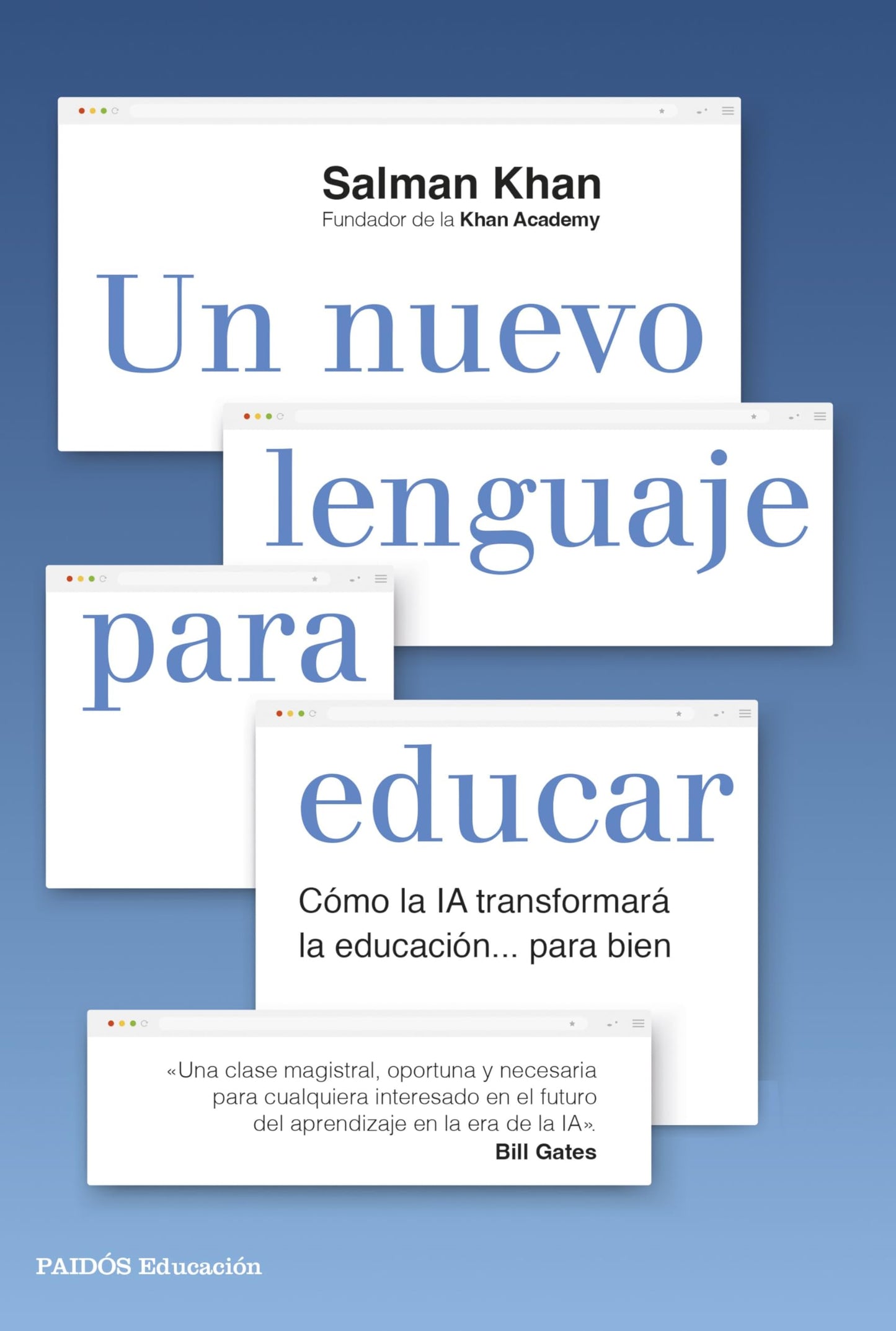 Libro: Un nuevo lenguaje para educar: Cómo la IA transformará la educación... para bien