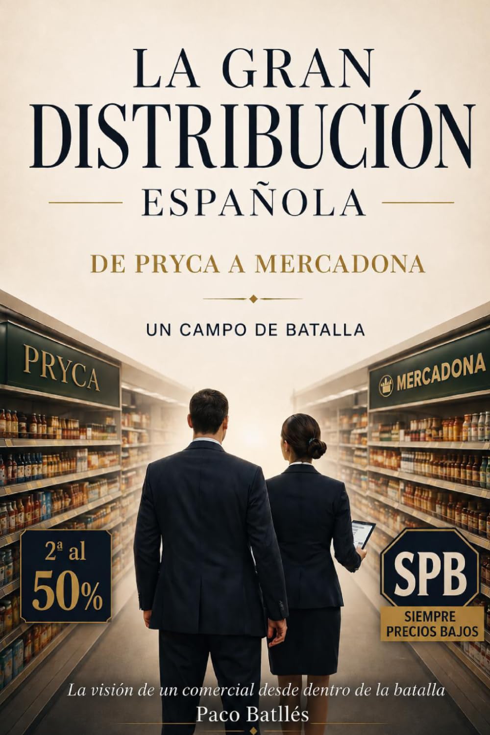 Libro: LA GRAN DISTRIBUCIÓN ESPAÑOLA: De Pryca a Mercadona, un campo de batalla