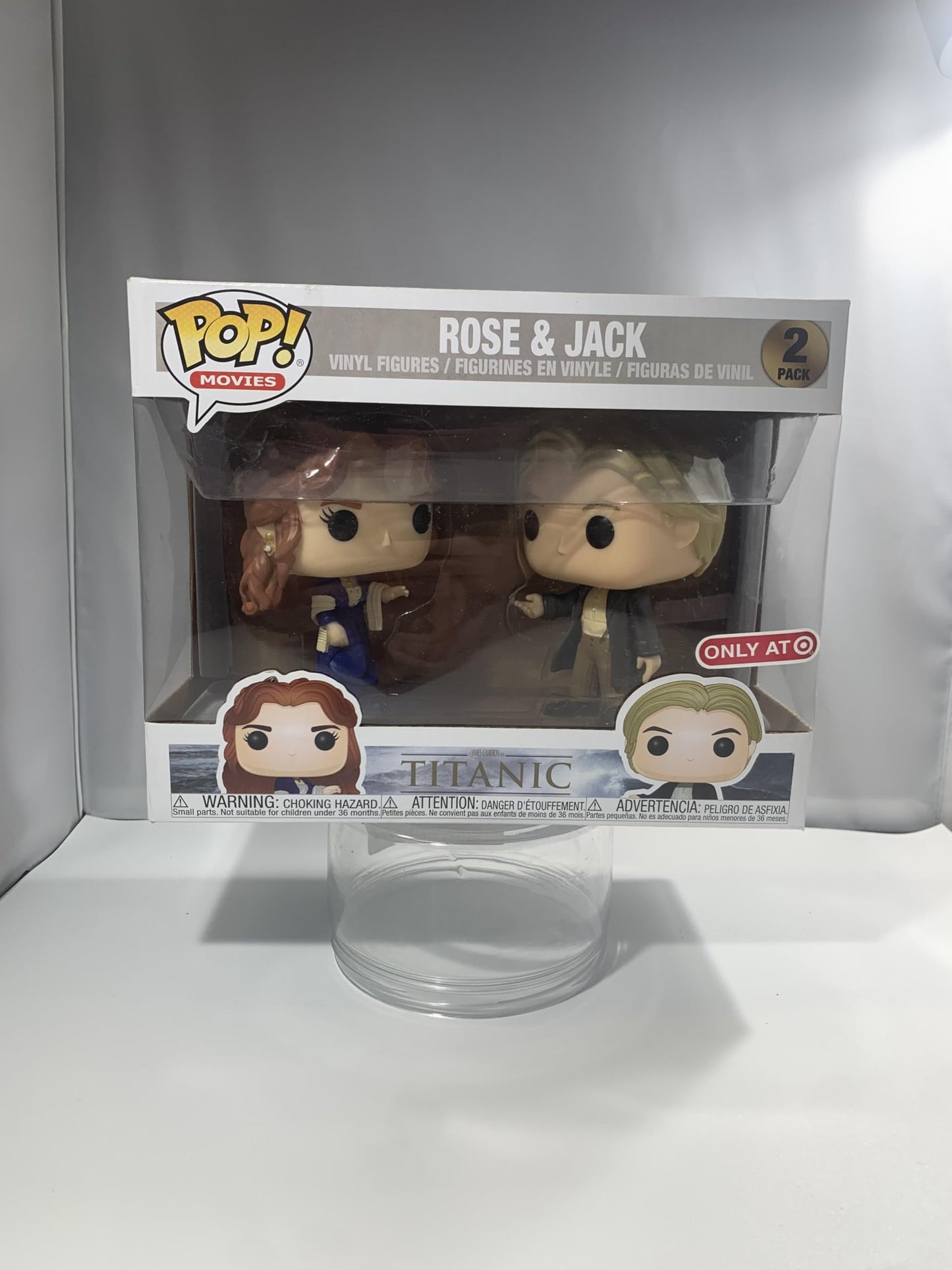 Funko - Figura Titanic - Pack de 2 Rose & Jack Exclu Pop 10cm - 0889698364379