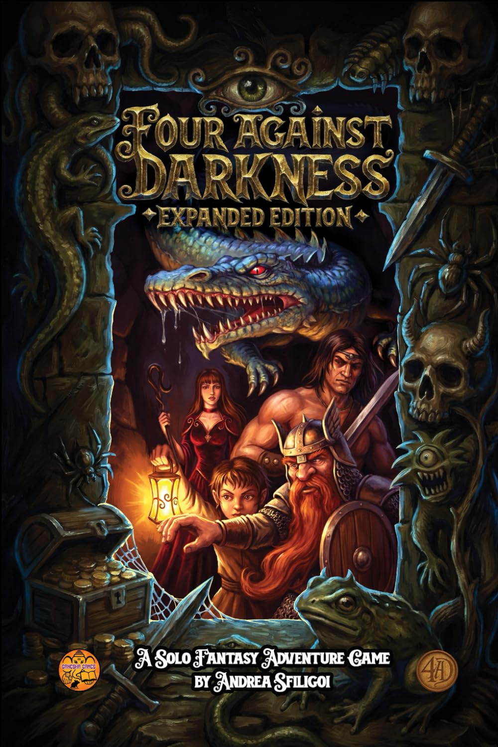 Libro: Four Against Darkness: A solitaire dungeon-delving pen-and-paper game: 1