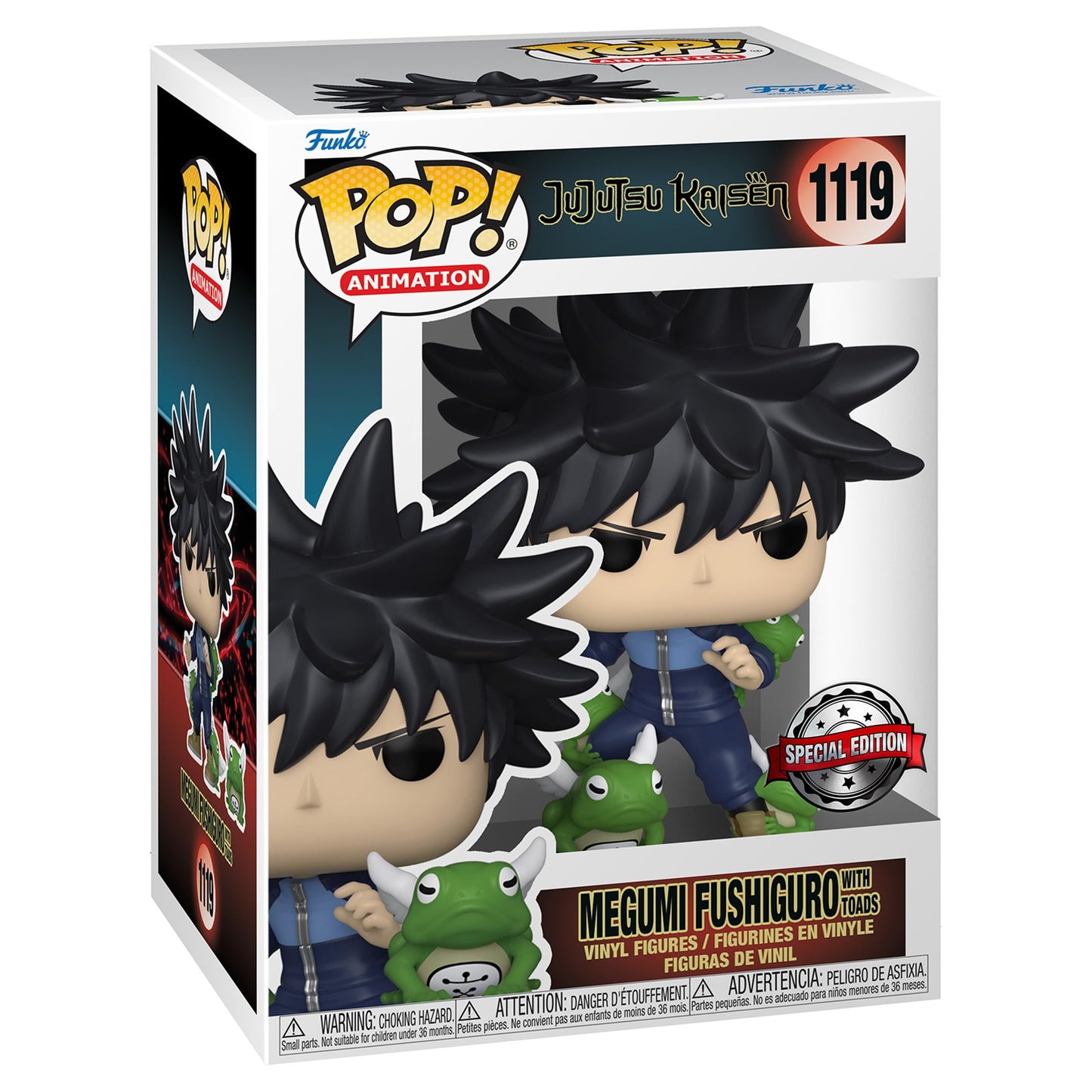 Funko Pop! & Buddy: JJK - Megumi Fushiguro with Toads - Jujutsu Kaisen