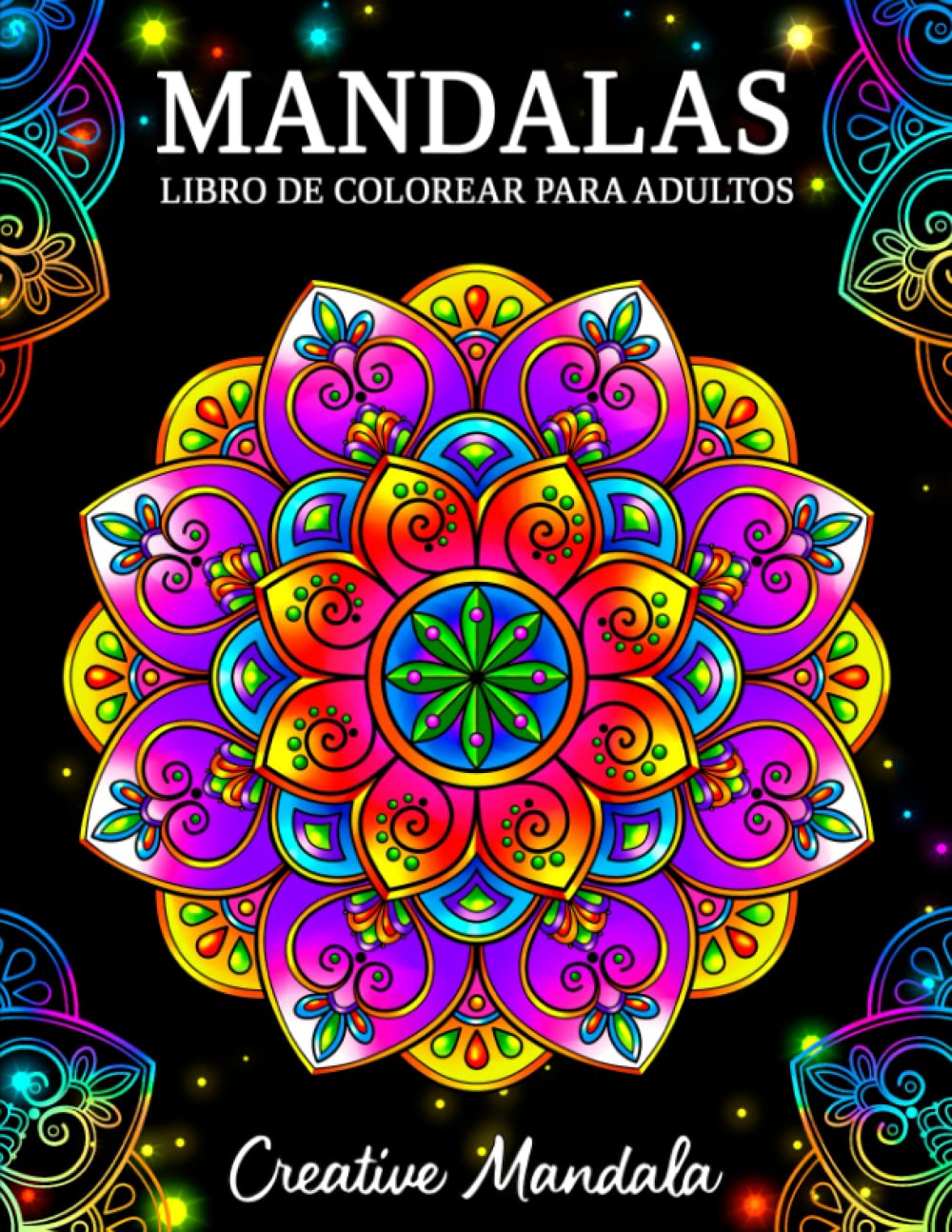 Libro: Mandalas: Un libro de colorear para adultos con hermosos mandalas para aliviar el estrés y relajarse (Spanish Edition)