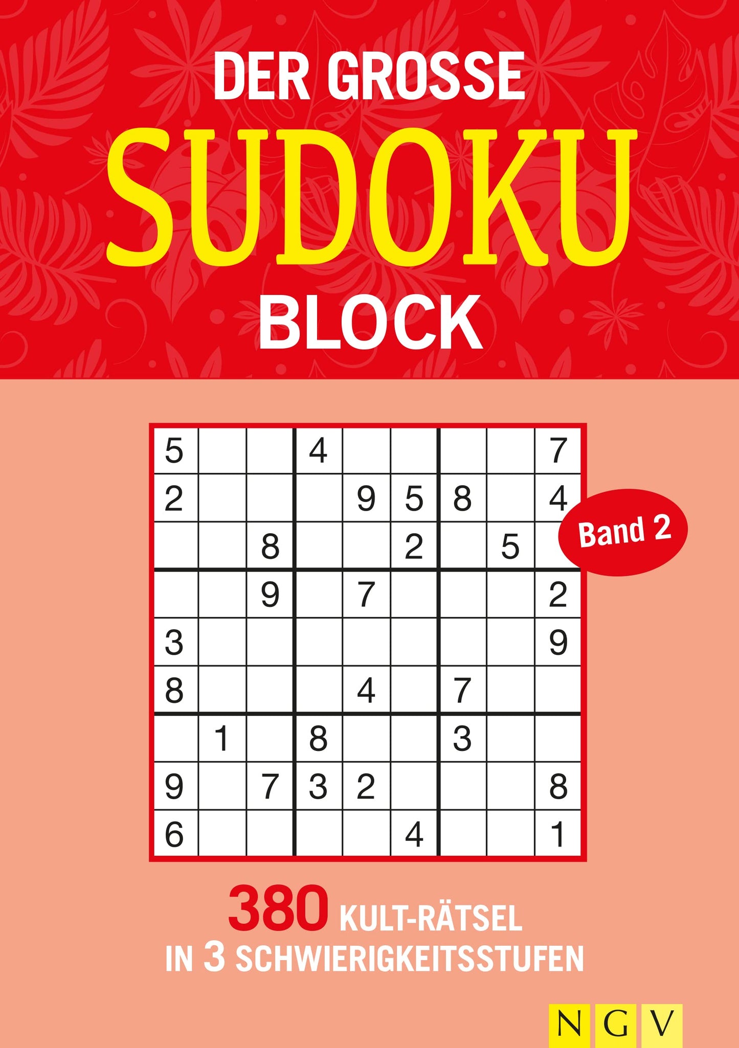 Libro: Der große Sudokublock Band 2: 380 Kulträtsel in 3 Schwierigkeitsstufen