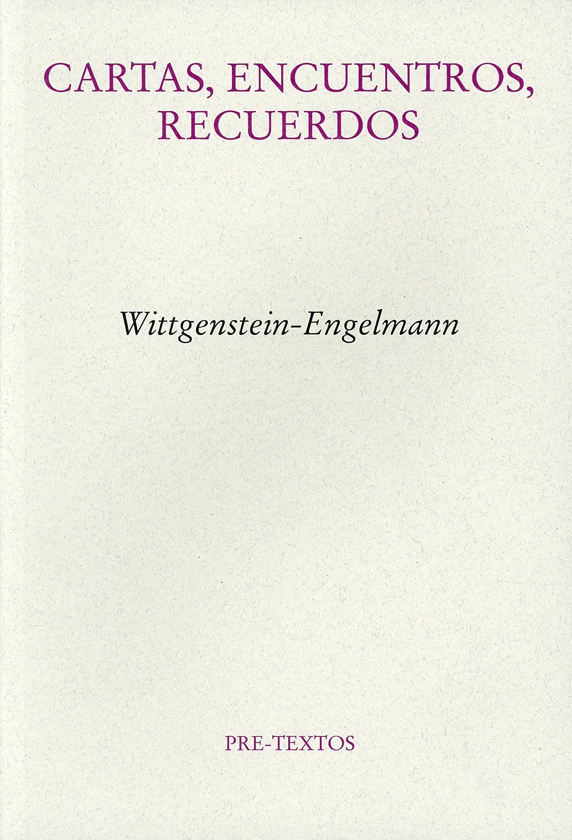 Libro: Cartas, encuentros, recuerdos