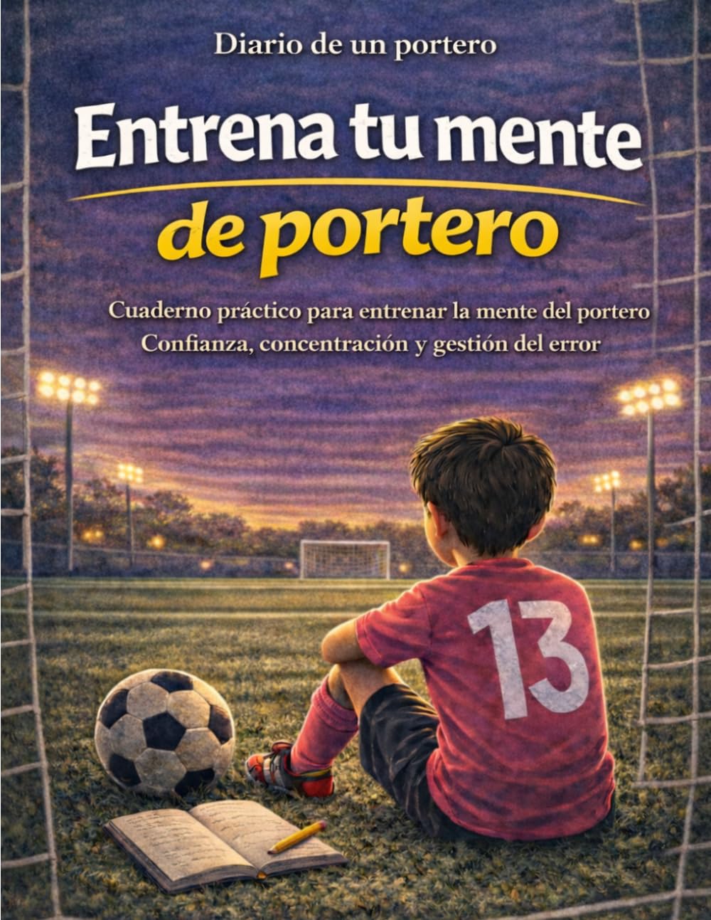 Libro: Entrena tu mente de portero: Cuaderno práctico para entrenar la mente del portero. Confianza, concentración y gestión del error (Diario de un portero)