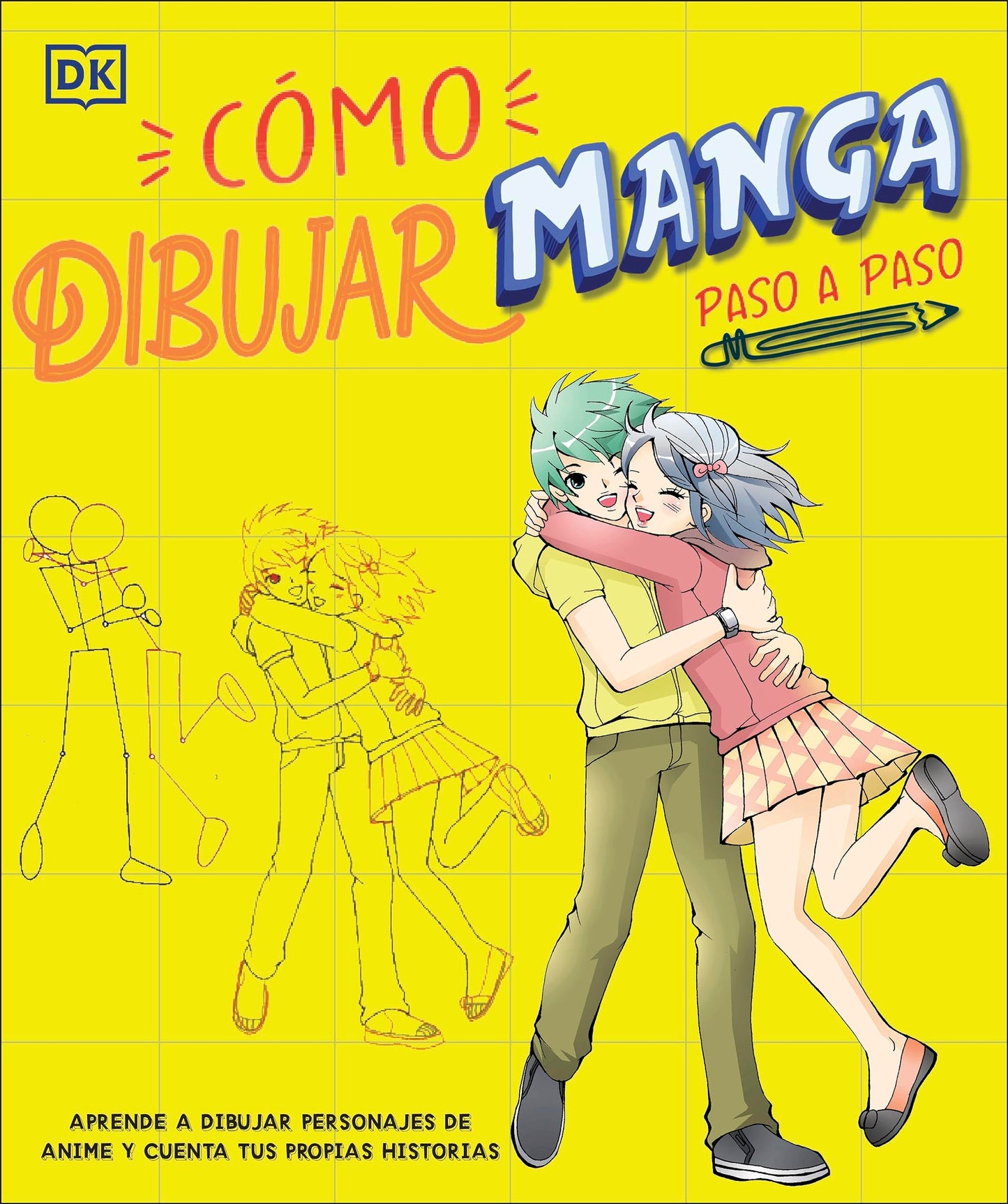 Libro: Cómo dibujar manga paso a paso: Aprende a dibujar personajes de anime y cuenta tus propias historias