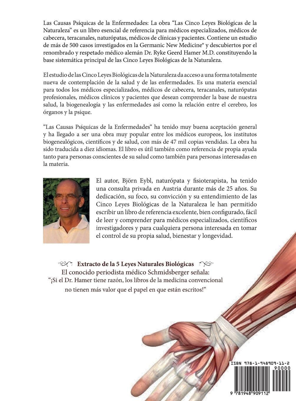 Libro: Las Causas Psiquicas de la Enfermedades: La Nueva Medicina (Color Edition) (Spanish Edition)