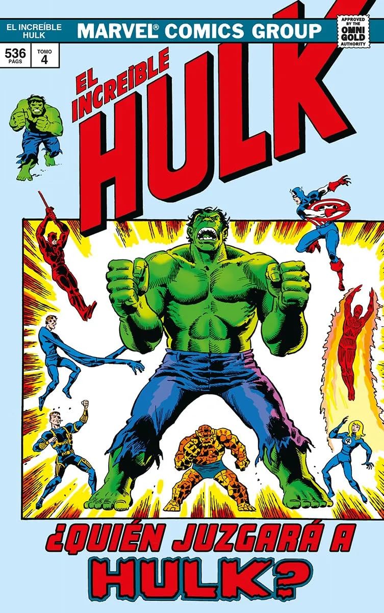 Libro: Marvel gold el increíble hulk 4. ¿quién juzgará a hulk?