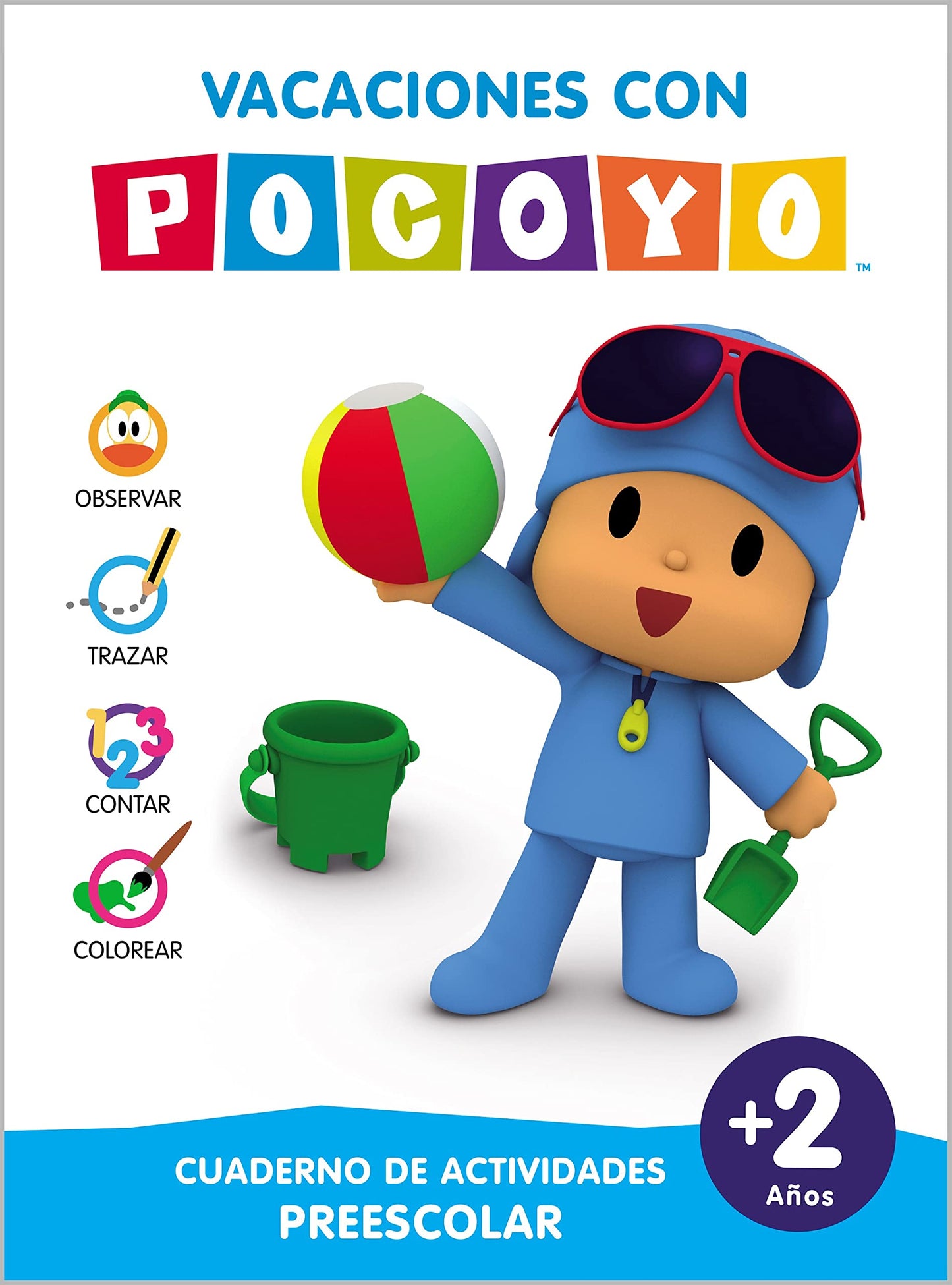 Libro: Pocoyó. Cuaderno de vacaciones - Vacaciones con Pocoyó (2 años): Cuaderno de actividades preescolar (Altea)