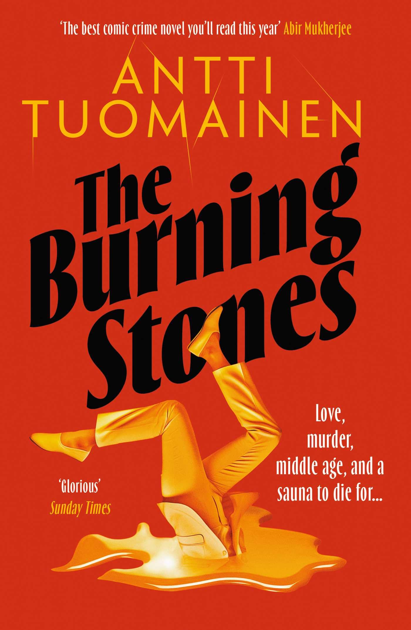 Libro: The Burning Stones: The nail-bitingly tense, darkly funny new thriller from the author of The Man Who Died