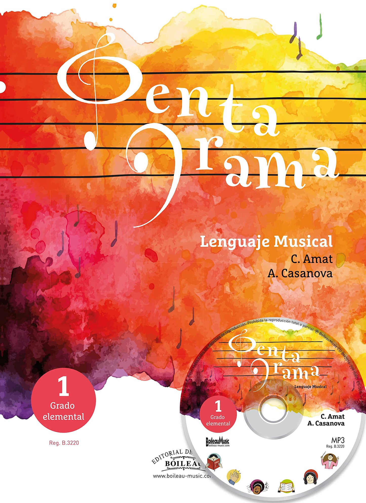Libro: Pentagrama I Lenguaje Musical Elemental: 1