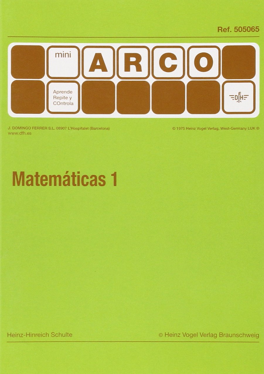 Libro: Matemáticas 1