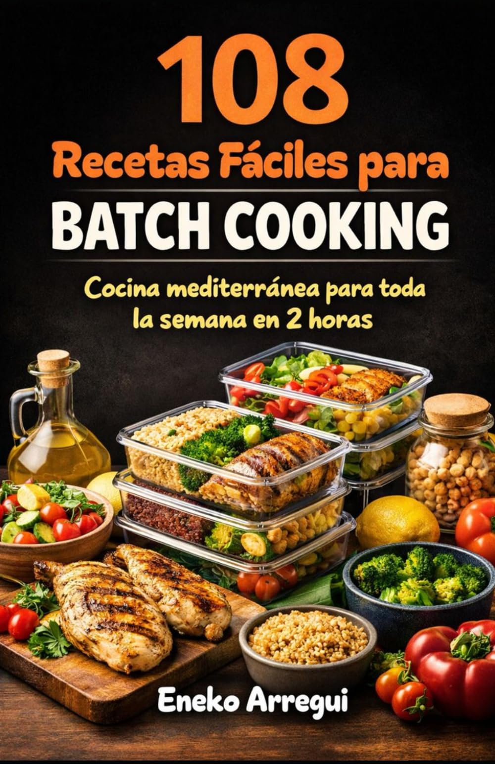 108 Recetas fáciles para Batch Cooking: Cocina mediterránea para toda la semana en 2 horas (108 RECETAS FÁCILES Y ORIGINALES)