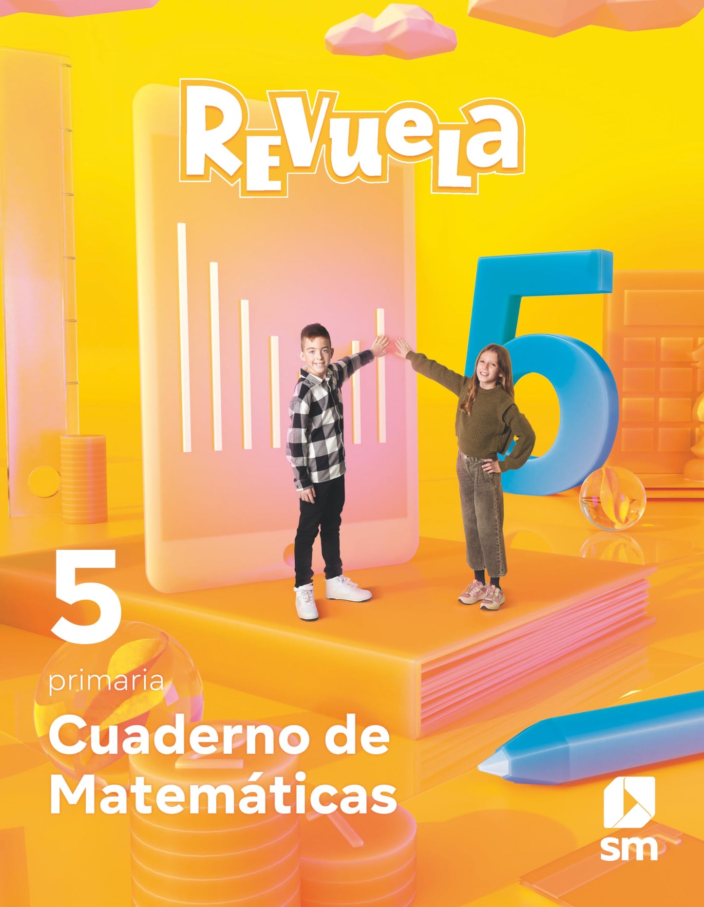 Libro: Cuaderno de Matemáticas. 5 Primaria. Revuela - 9788413926520