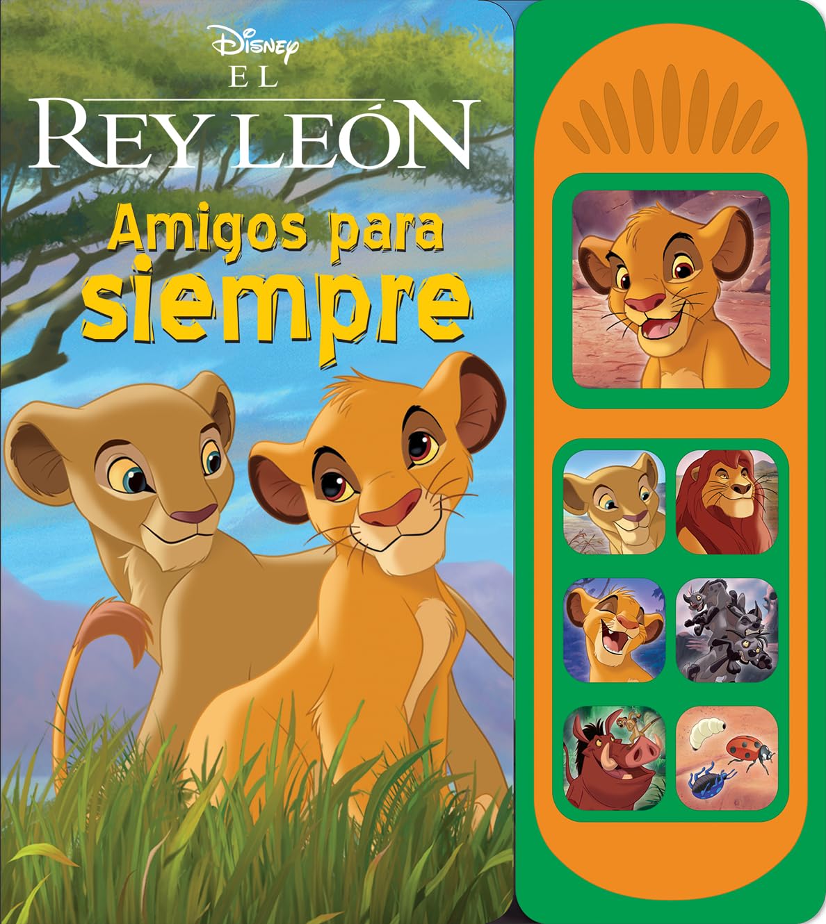 AMIGOS PARA SIEMPRE. EL REY LEÓN DISNEY. 7 BOTONES (LITTLE SOUND BOOK)
