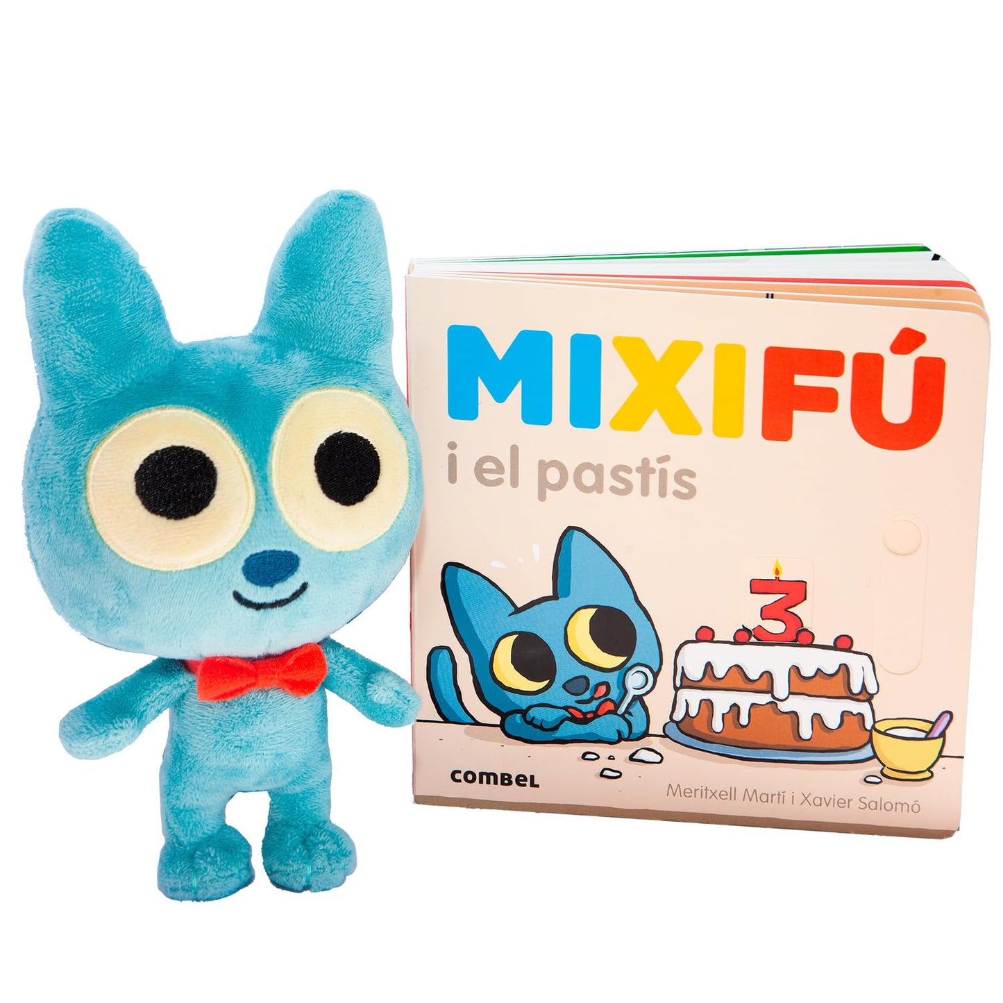 Libro: pack Mixifú i el pastís + peluix