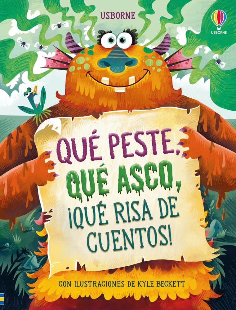 Libro: Qué peste, qué asco, ¡qué risa de cuentos! (Cuentos con impacto)