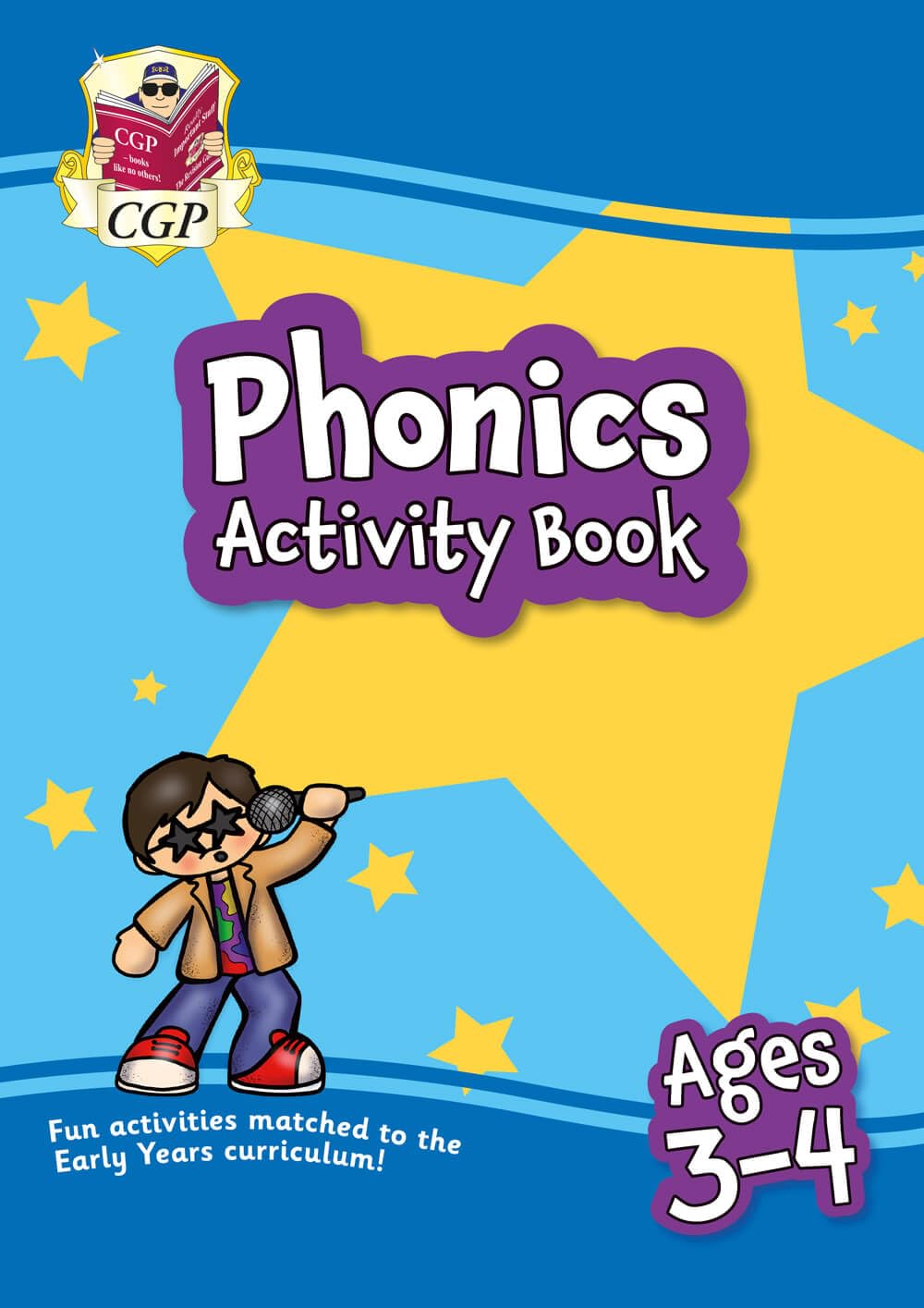 Libro: Phonics Activity Book for Ages 3-4 (Preschool) (CGP Preschool Activity Books and Cards)