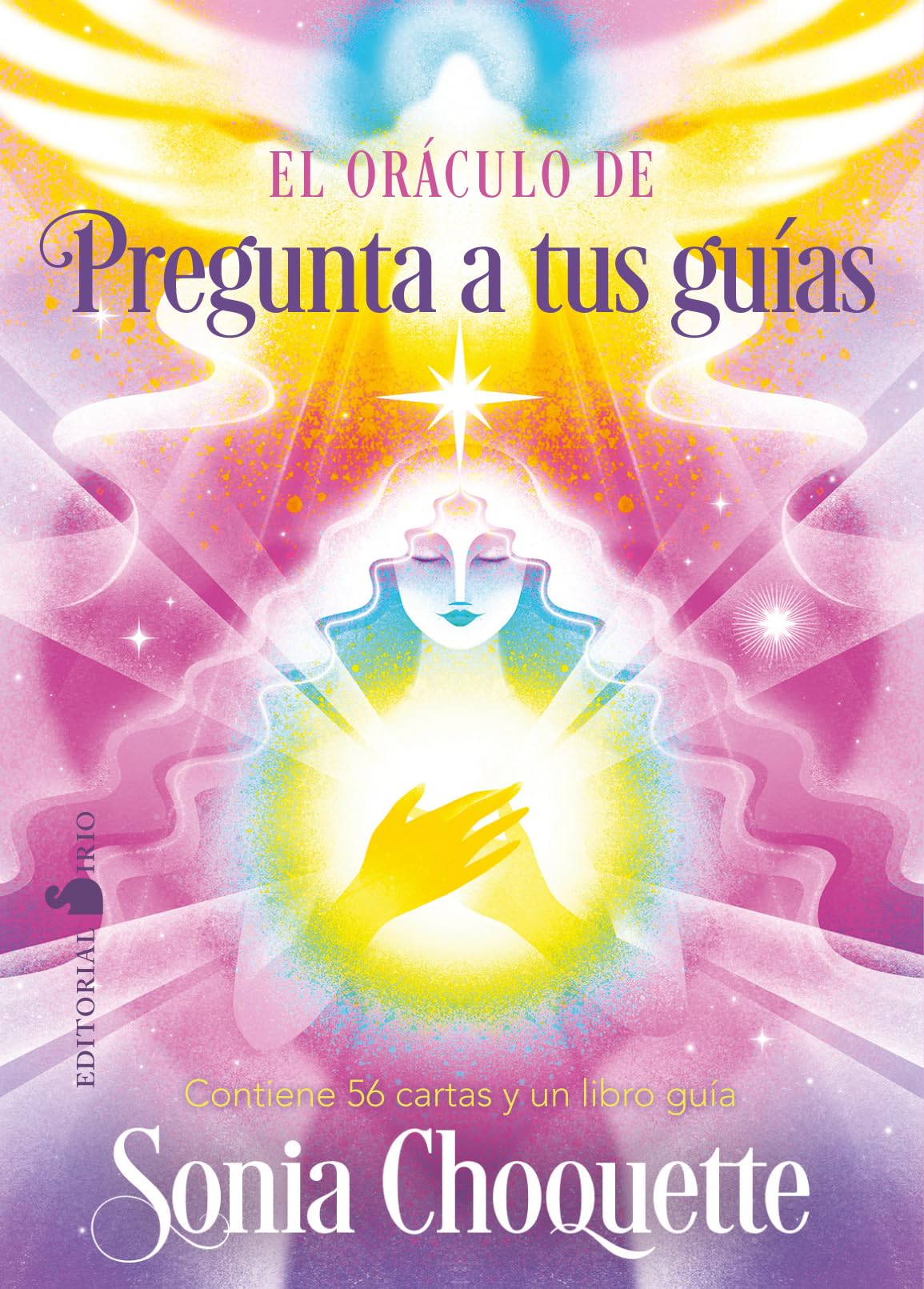 Libro: El oráculo de Pregunta a tus guías: Contiene 56 cartas y un libro guía