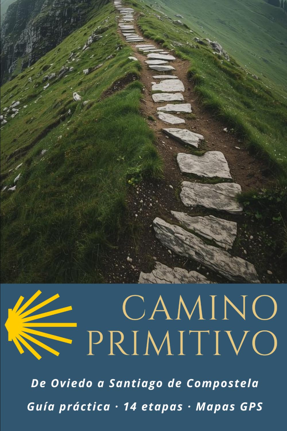 Libro: CAMINO PRIMITIVO: De Oviedo a Santiago de Compostela : Guía práctica, 14 etapas, Mapas GPS, Alojamientos