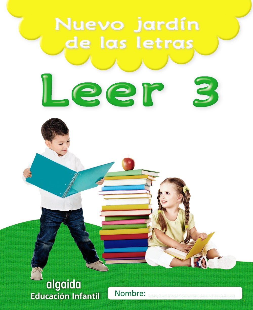 Libro: Nuevo jardín de las letras. Leer 3. Educación Infantil