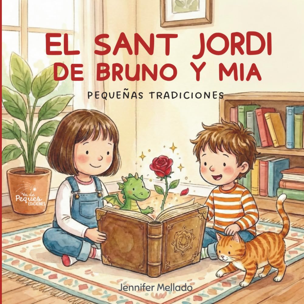 Libro: El Sant Jordi de Bruno y Mia: Pequeñas tradiciones (Pequeñas tradiciones con Bruno y Mia) (Spanish Edition)