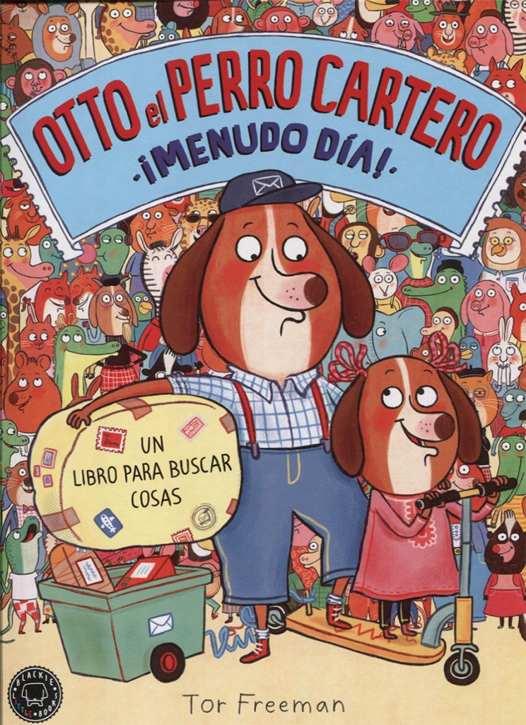 Libro: Otto el perro cartero. ¡Menudo día!: Un libro para buscar cosas