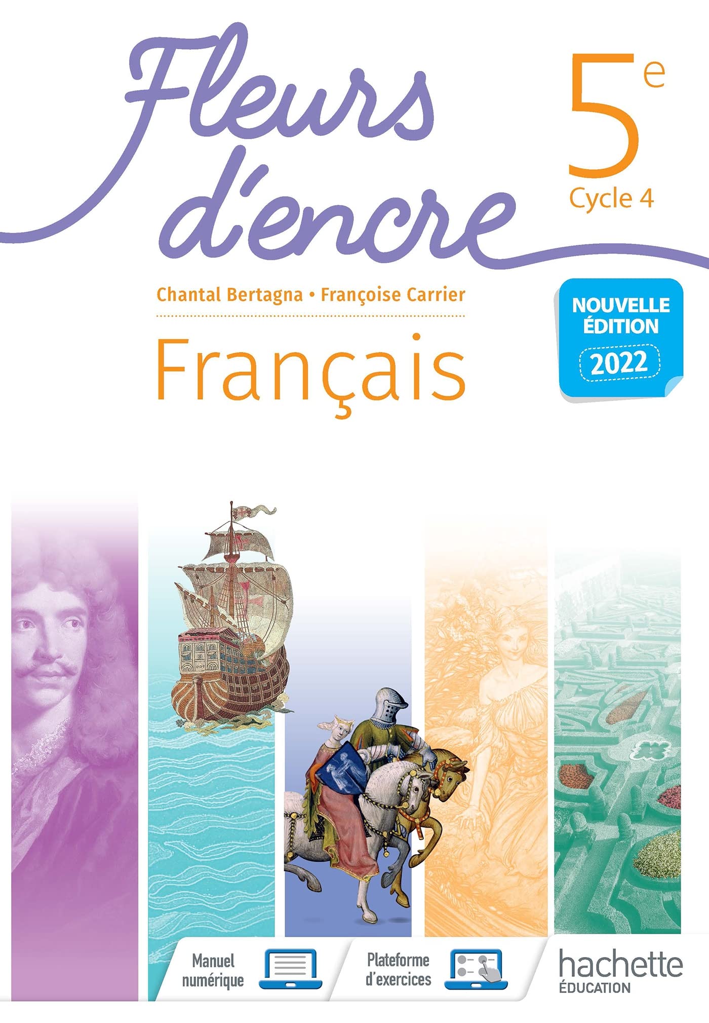 Libro: Fleurs d'encre Français Cycle 4/5e - Livre élève - Ed. 2022