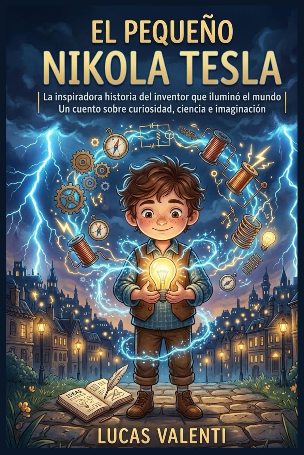 Libro: El Pequeño Nikola Tesla: La inspiradora historia del inventor que iluminó el mundo | Un cuento sobre curiosidad, ciencia e imaginación (Pequeños Genios que Cambiaron el Mundo)