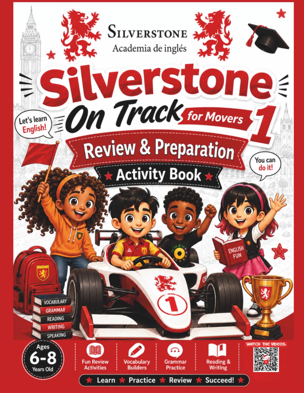 Libro: Silverstone On Track for Movers 1:: Review & Preparation Activity Book (Silverstone On Track Review & Preparation Activity Books)