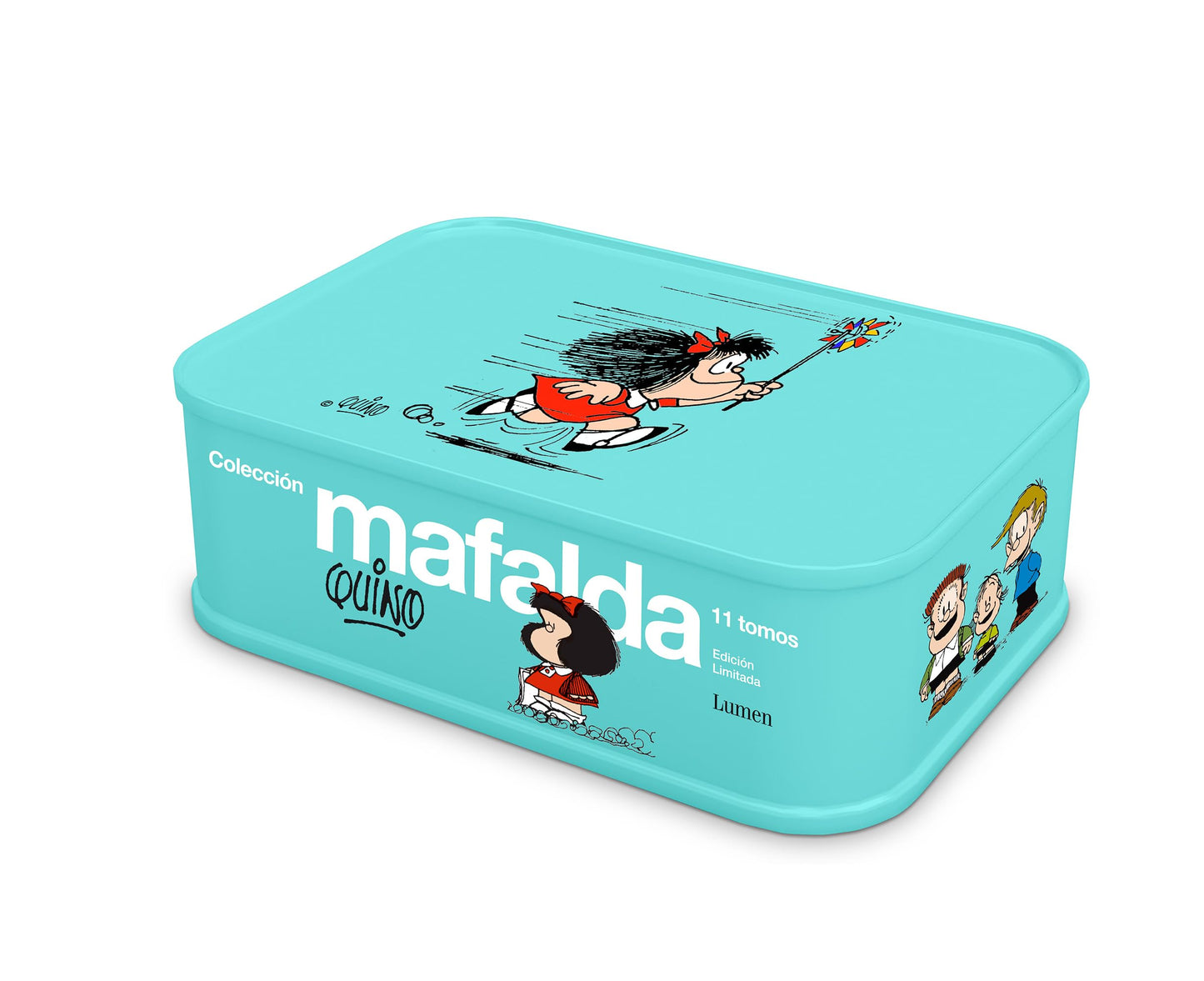 Libro: Colección Mafalda: 11 tomos en una lata (edición limitada) (Lumen Gráfica)