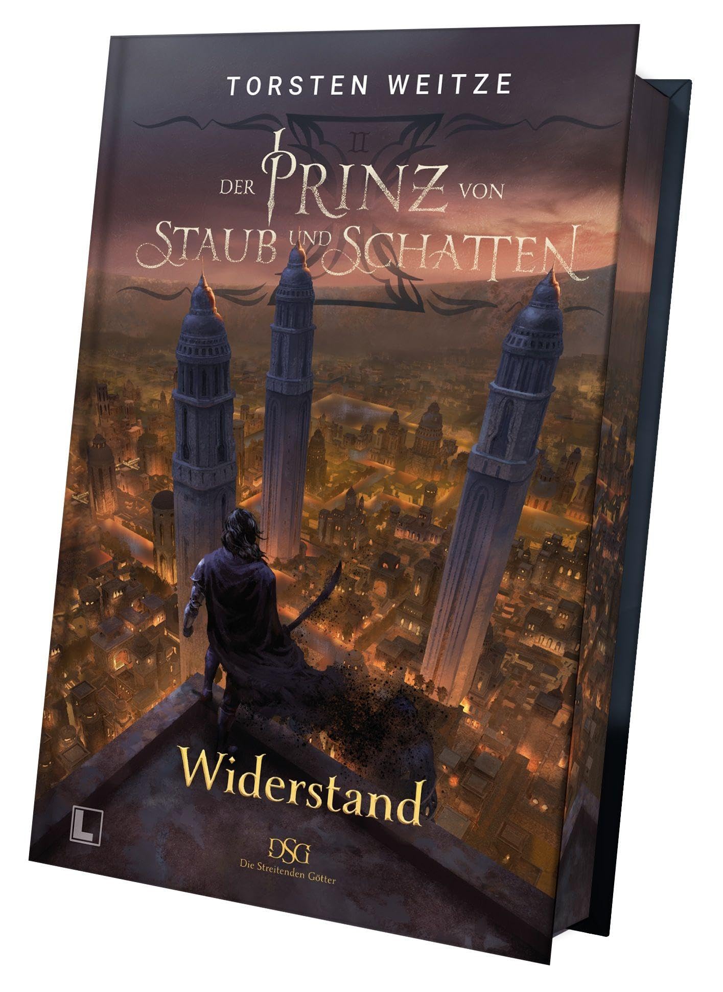 Libro: Widerstand - Gebundene Schmuckausgabe mit Farbschnitt: Die Streitenden Götter: Der Prinz von Staub und Schatten - Band 2