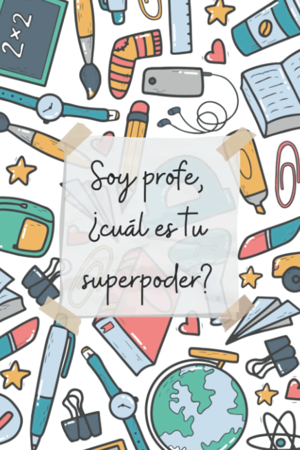 Libro: Cuaderno Libreta Soy profe con líneas