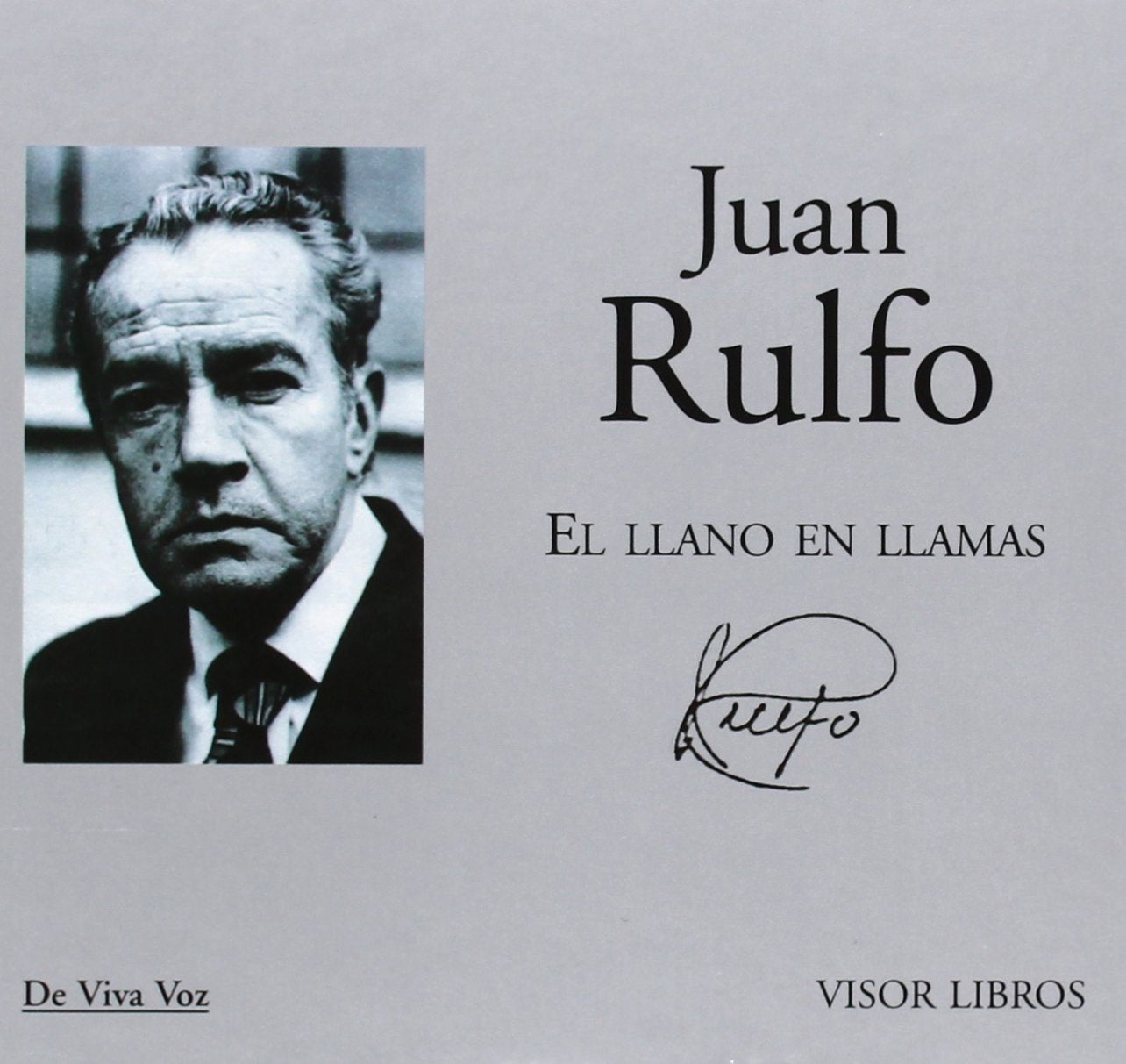 Libro: Llano en llamas: Poemas recitados por Juán Rulfo (De Viva Voz)