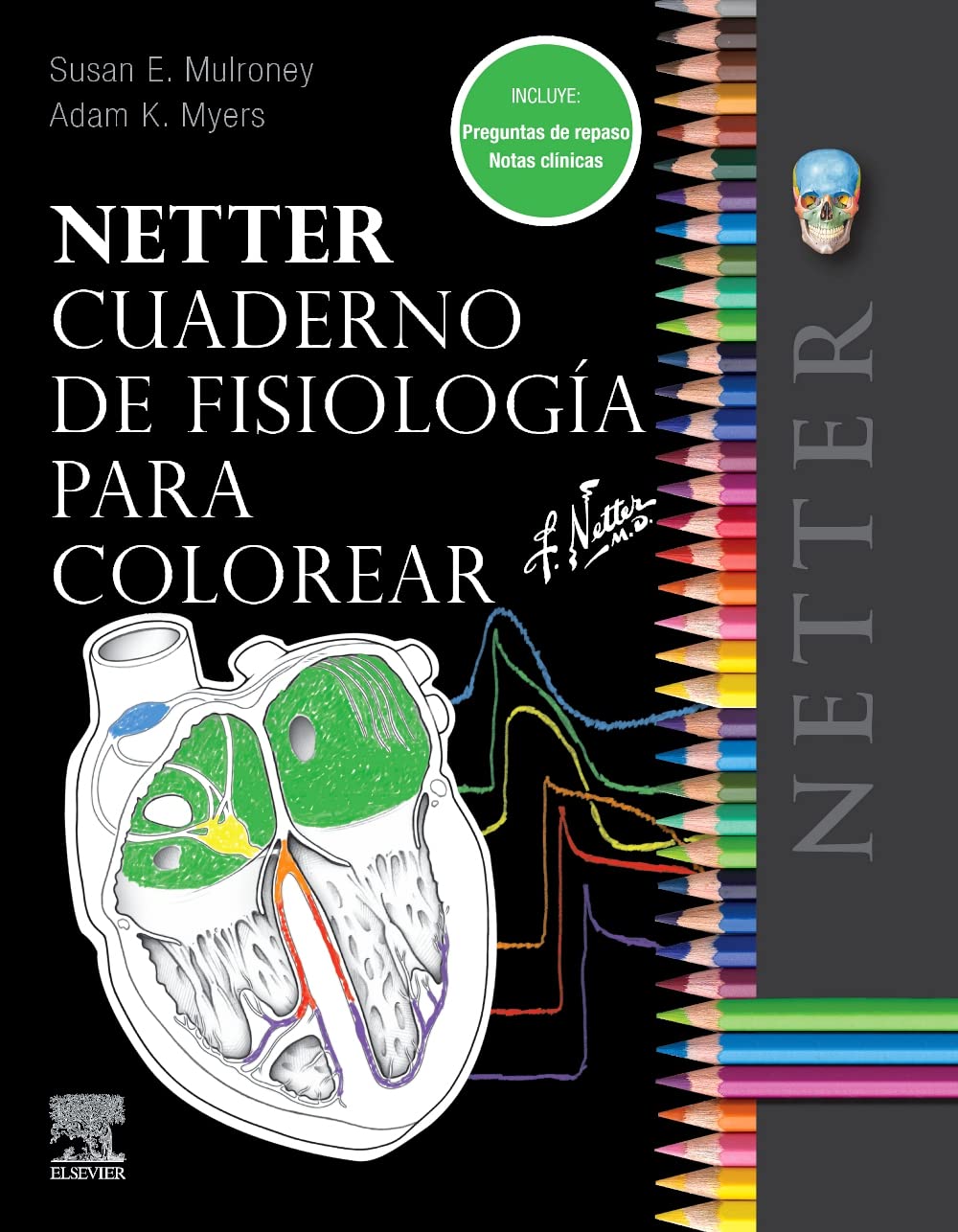Libro: Netter.Cuaderno de fisiología para colorear