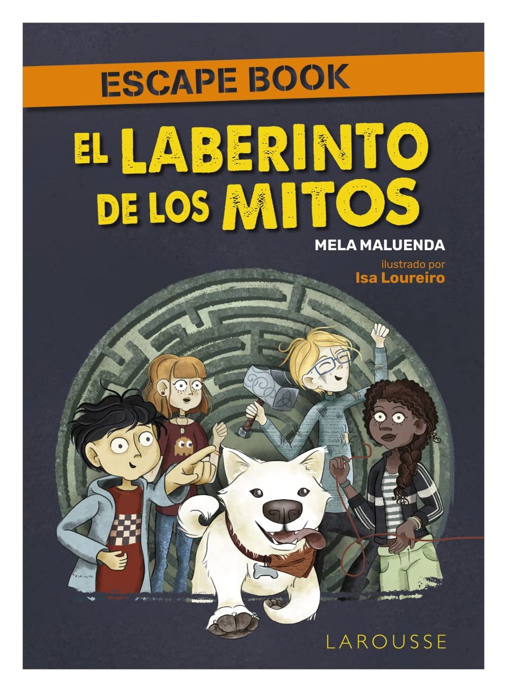 Libro: El laberinto de los mitos. Escape book (LAROUSSE - Infantil / Juvenil - Castellano - A partir de 8 años)