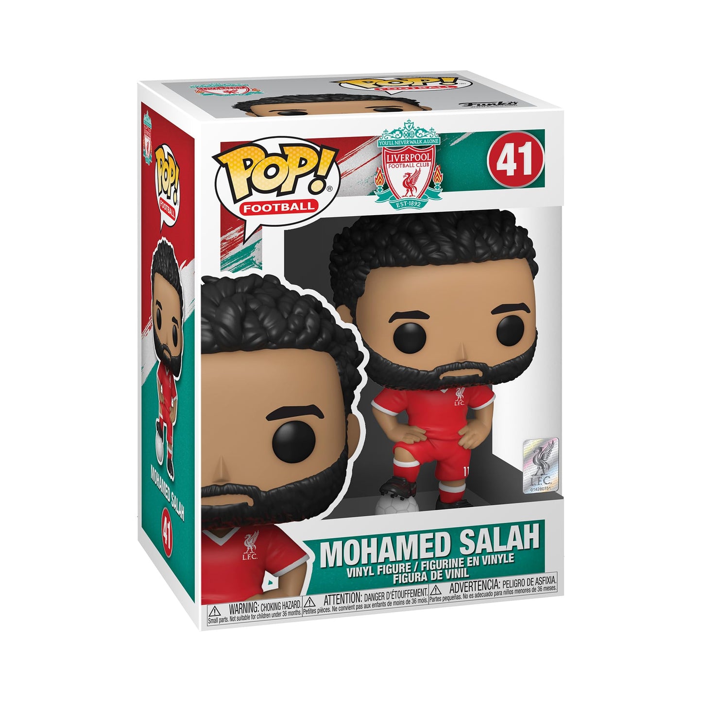 Funko Pop! Fútbol Americano: Liverpool FC - Mohamed Salah
