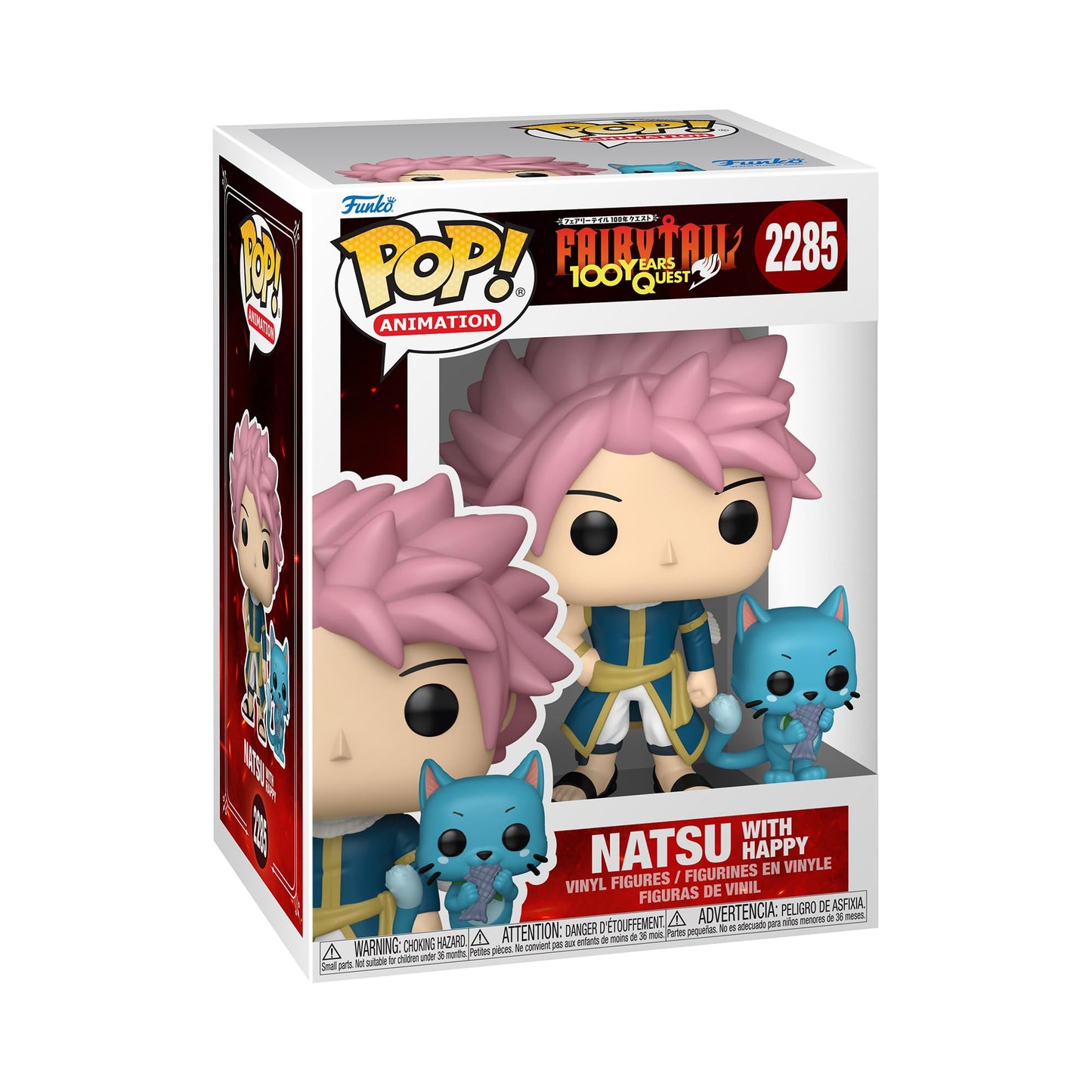 Funko Pop! & Buddy: Fairy Tail 100 Years Quest - Natsu & Happy
